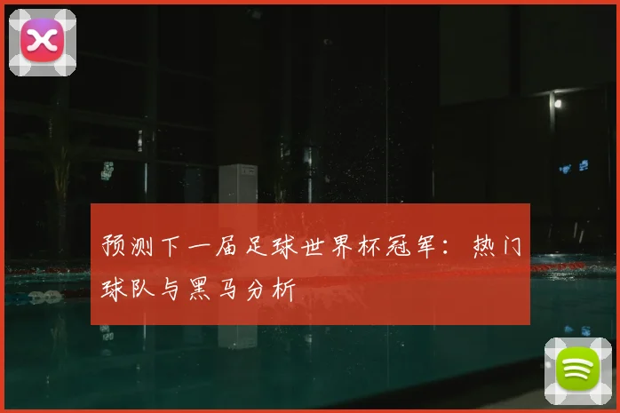 预测下一届足球世界杯冠军：热门球队与黑马分析